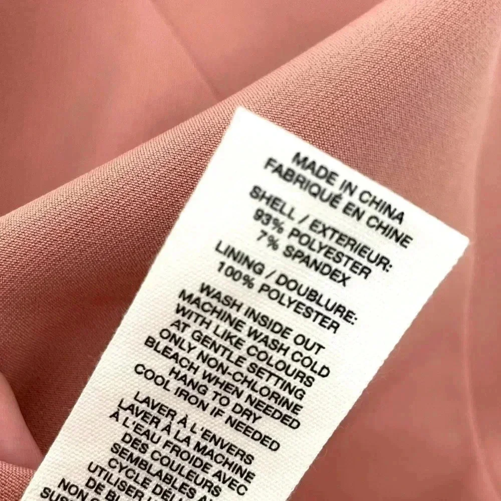 Avec Les Filles NWT Pink Blazer Sleeveless Vest